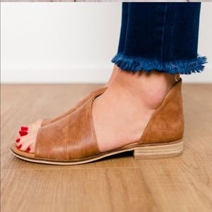 New Cognac Cut Out Slides